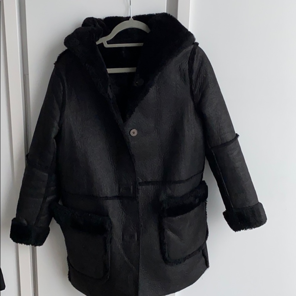 Cozy reversible winter jacket
